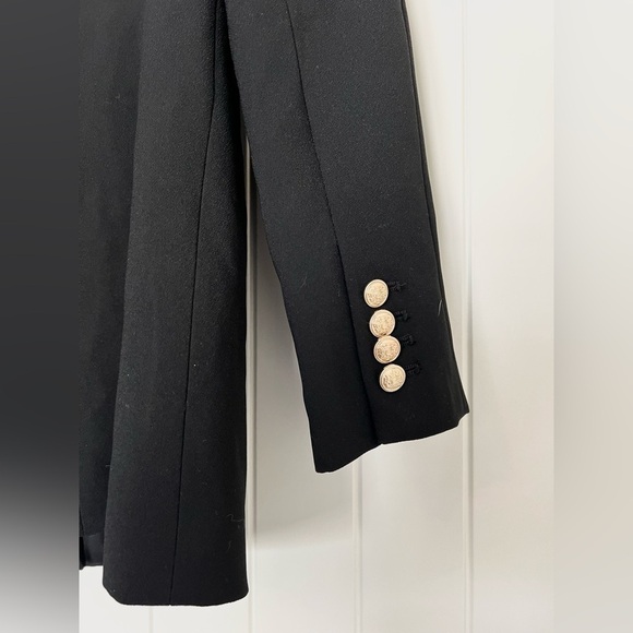 Zara Tailored Double Breasted Blazer Blogger Favorite - Picture 9 of 11